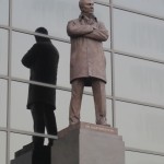 Sir Alex Fergusonin patsas läheltä
