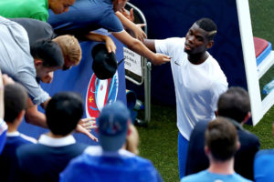 during the UEFA EURO 2016 round of 16 match between France and Republic of Ireland at Stade des Lumieres on June 26, 2016 in Lyon, France.